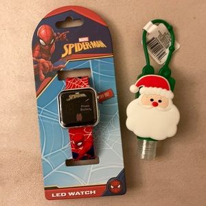 ⚜️Spider-Man LED Watch & Santa Pocketbac!